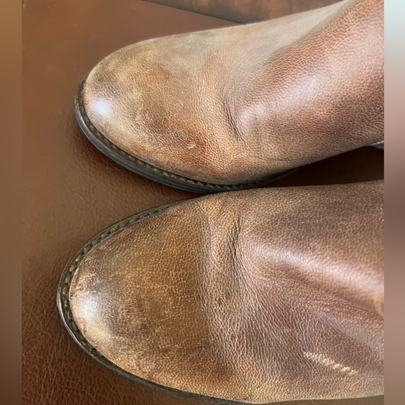 Brown tassel booties - Picture 4 of 12